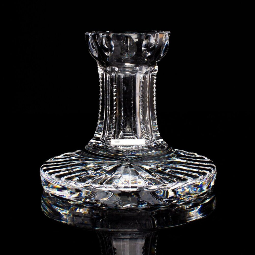 Waterford Crystal Cut Glass Candle Holder